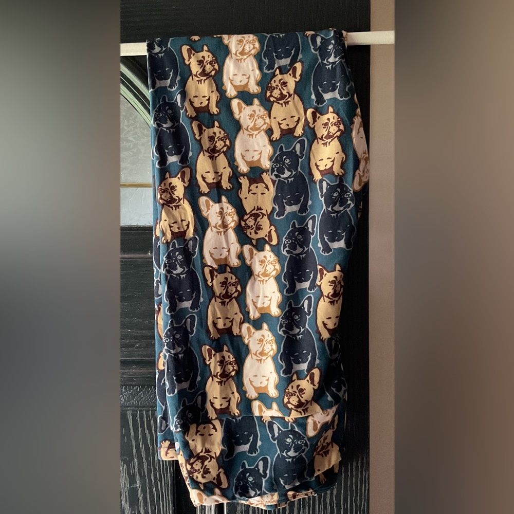 LuLaRoe French Bulldog Leggings TC